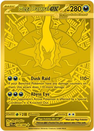 Mega Darkrai ex (PBL-120) (Holofoil)