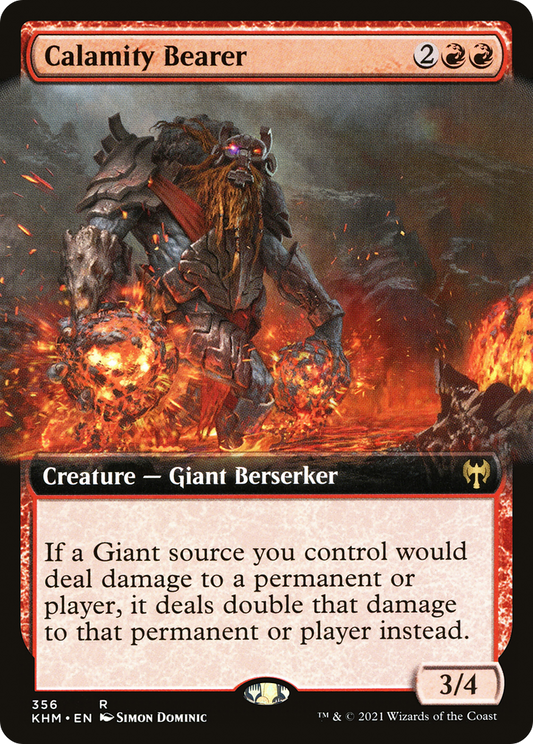 Calamity Bearer (KHM-356) (Extended Art)