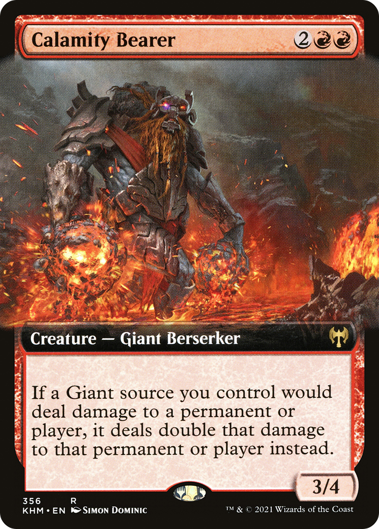 Calamity Bearer (KHM-356) (Extended Art) (Foil)