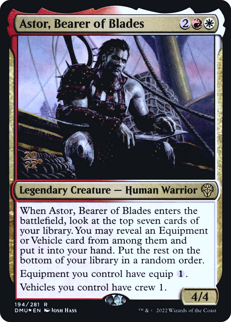 Astor, Bearer of Blades (PRE-194S) (Foil)