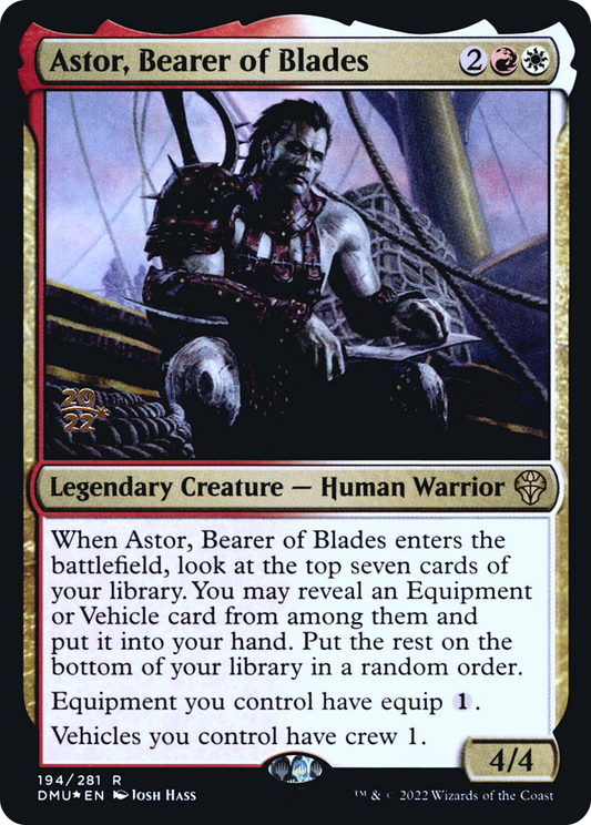 Astor, Bearer of Blades (PRE-194S) (Foil)