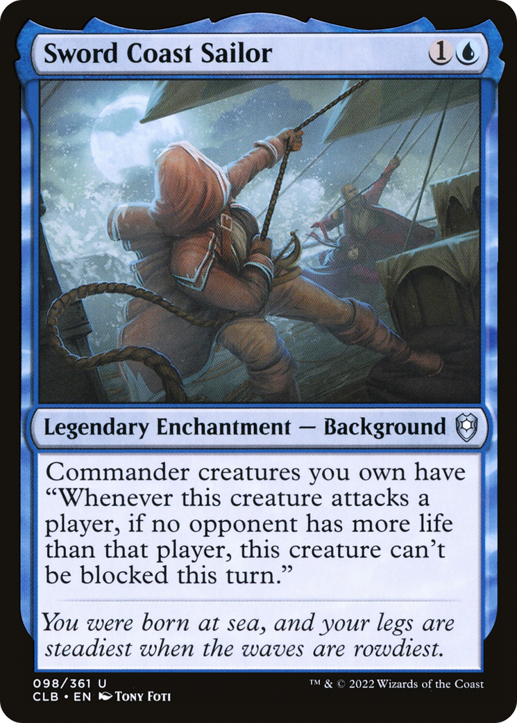 Sword Coast Sailor (CLB-098) (Foil)