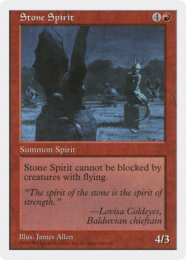 Stone Spirit (5ED-271)
