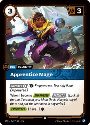 Apprentice Mage (VEN-047) (Foil)
