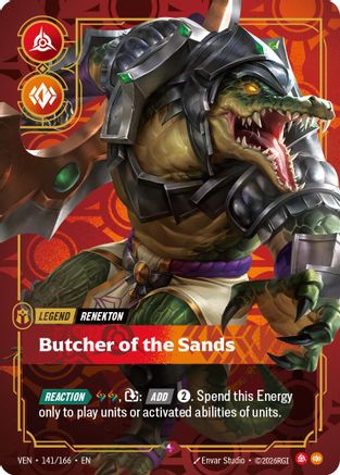 Renekton - Butcher of the Sands (VEN-141) (Foil)