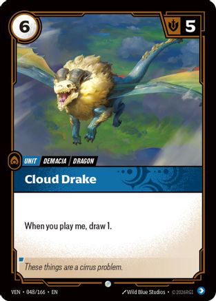 Cloud Drake (VEN-048) (Foil)
