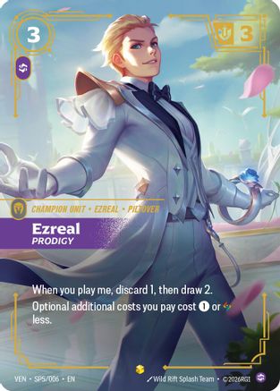 Ezreal, Prodigy (VEN-SP5) (Foil)