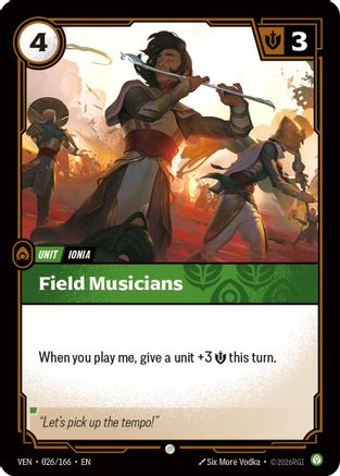 Field Musicians (VEN-026) (Foil)