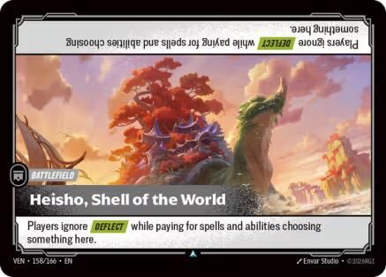 Heisho, Shell of the World (VEN-158) (Foil)