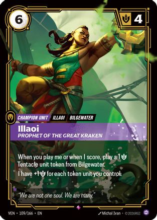 Illaoi, Prophet of the Great Kraken (VEN-109) (Foil)