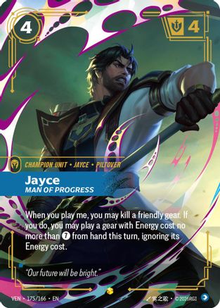 Jayce, Man of Progress (VEN-175) (Foil)