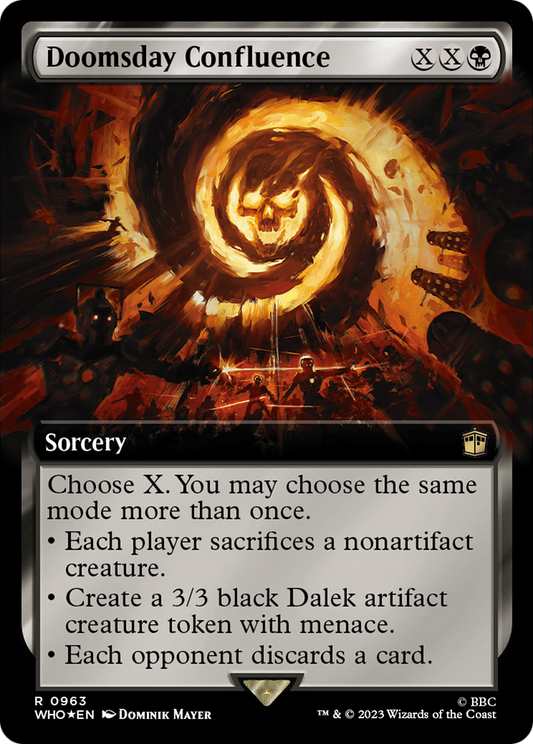 Doomsday Confluence (WHO-963) (Extended Art) (Surge Foil)