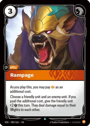 Rampage (VEN-083) (Foil)