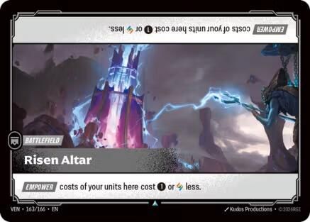Risen Altar (VEN-163) (Foil)