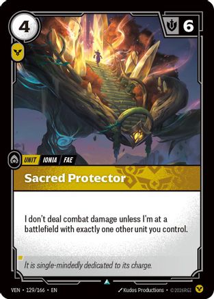Sacred Protector (VEN-129) (Foil)