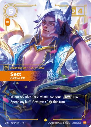 Sett, Brawler (VEN-SP4) (Foil)