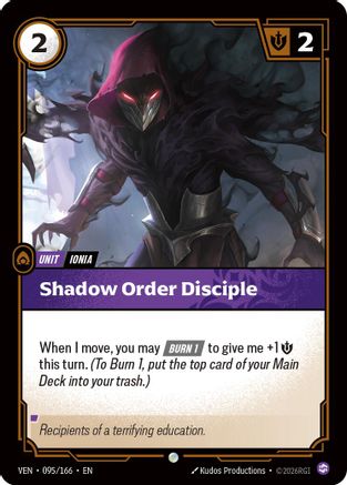Shadow Order Disciple (VEN-095) (Foil)