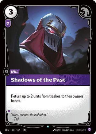 Shadows of the Past (VEN-103) (Foil)