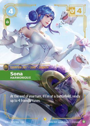 Sona, Harmonious (VEN-SP2) (Foil)