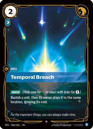 Temporal Breach (VEN-066) (Foil)