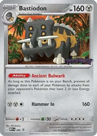 Bastiodon (MEP-085) (Holofoil)