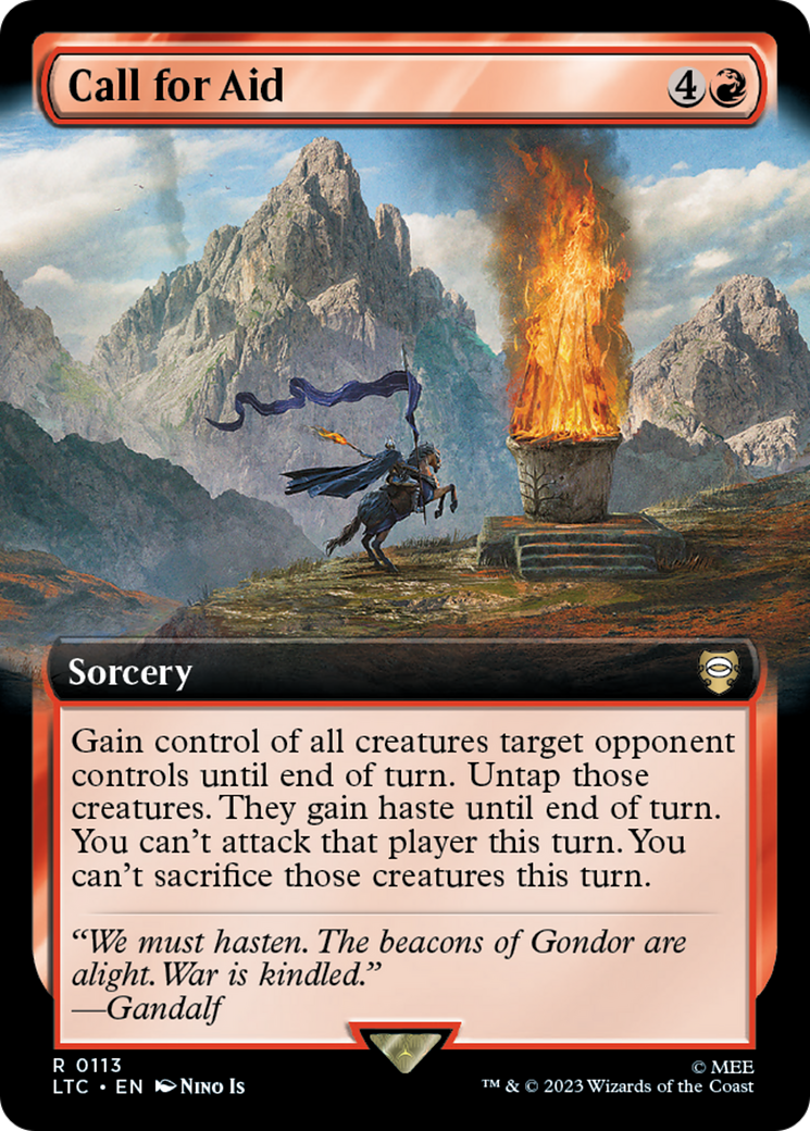 Call for Aid (LTC-113) (Extended Art)