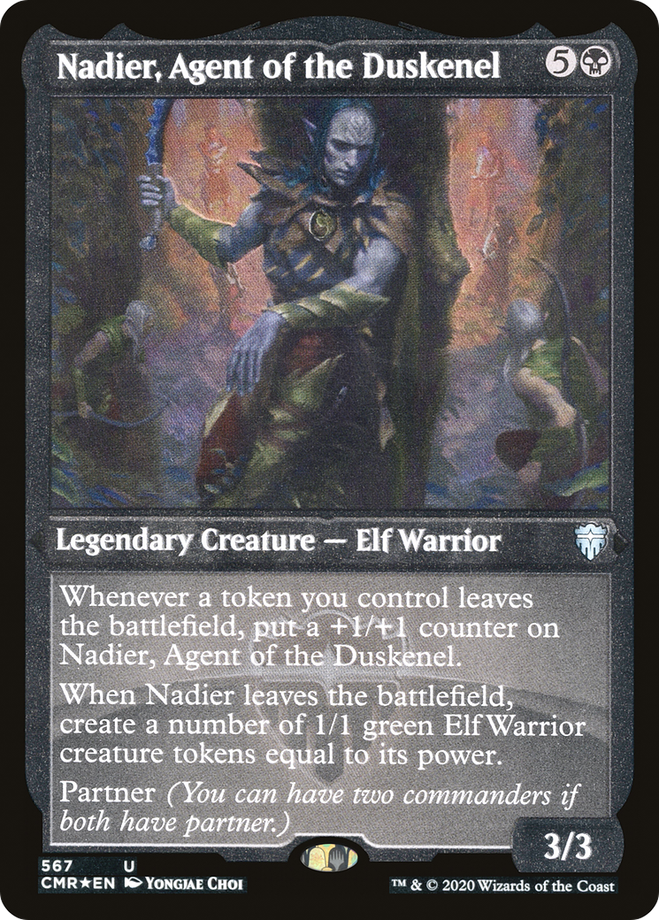 Nadier, Agent of the Duskenel (CMR-567) (Etched Foil)