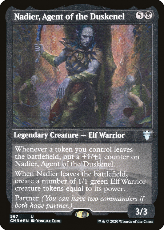 Nadier, Agent of the Duskenel (CMR-567) (Etched Foil)