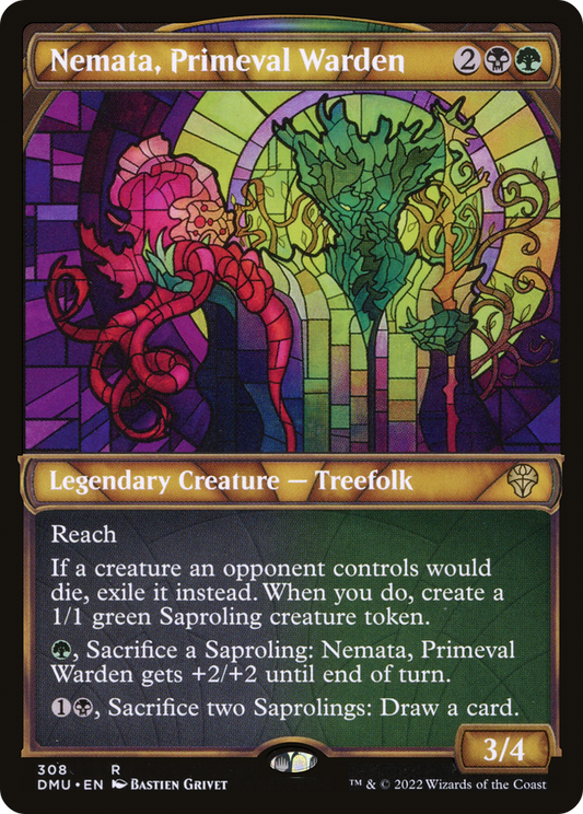 Nemata, Primeval Warden (DMU-308) (Showcase) (Foil)
