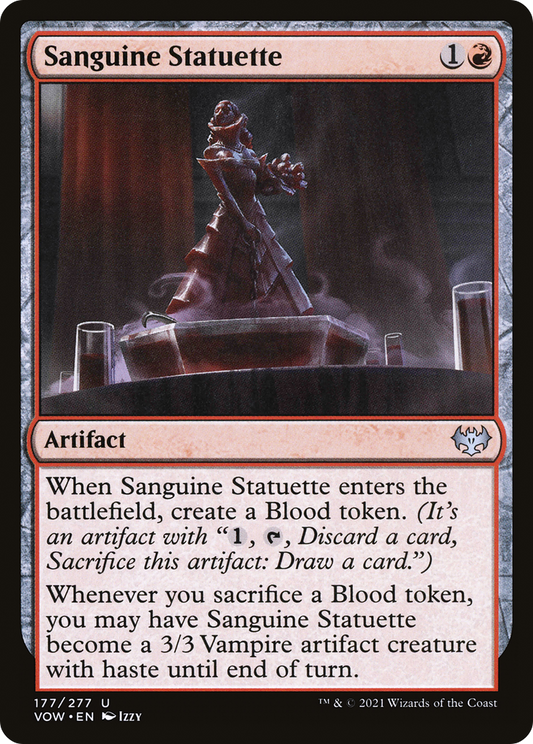 Sanguine Statuette (VOW-177) (Foil)