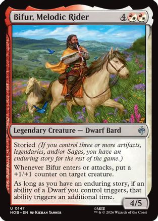 Bifur, Melodic Rider (HOB-147) (Foil)