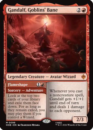 Gandalf, Goblins' Bane (HOB-096) (Foil)