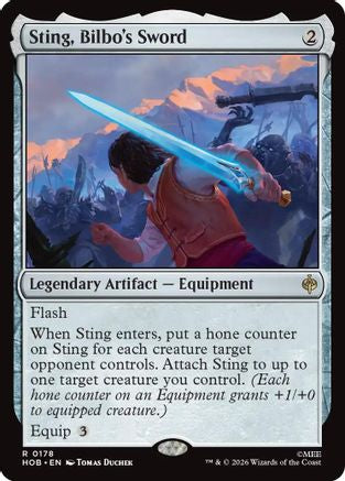 Sting, Bilbo's Sword (HOB-178)
