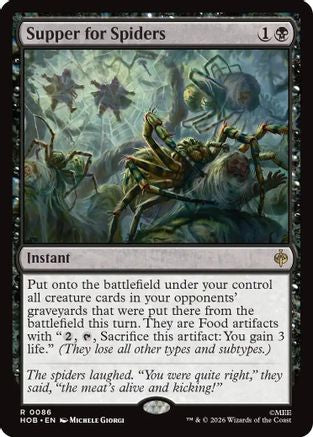 Supper for Spiders (HOB-086)