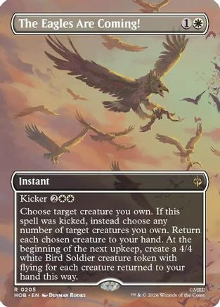 The Eagles Are Coming! (Borderless) (HOB-205)