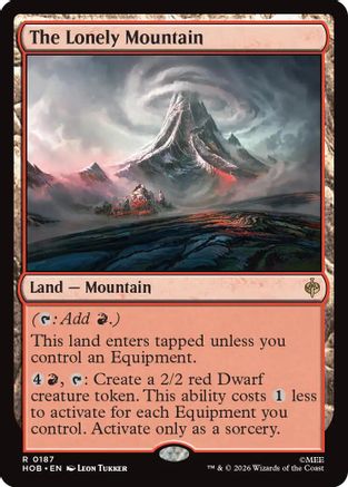 The Lonely Mountain (HOB-187) (Foil)