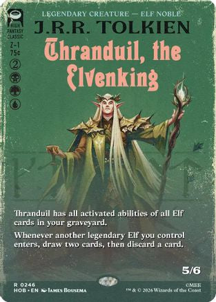 Thranduil, the Elvenking (Borderless) (HOB-246) (Foil)