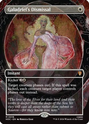 Galadriel's Dismissal (Borderless) (HOC-016) (Foil)
