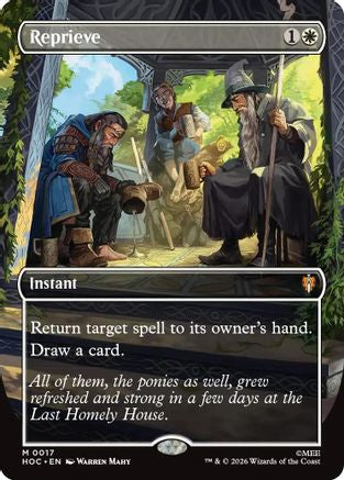 Reprieve (Borderless) (HOC-017) (Foil)