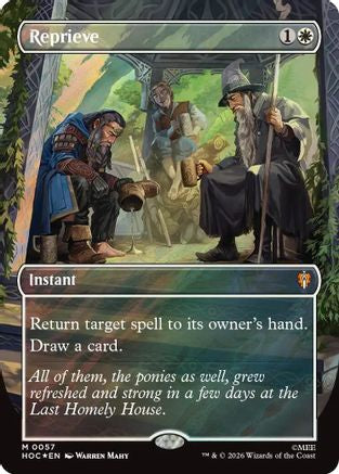 Reprieve (Borderless) (Surge Foil) (HOC-057)