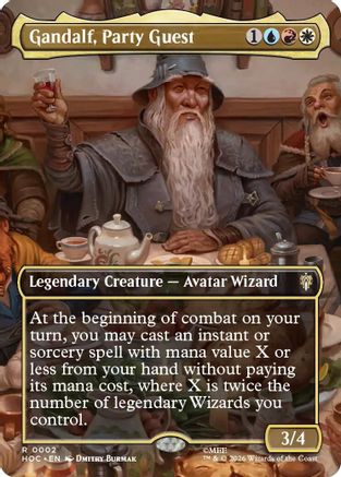 Gandalf, Party Guest (Borderless) (HOC-002)