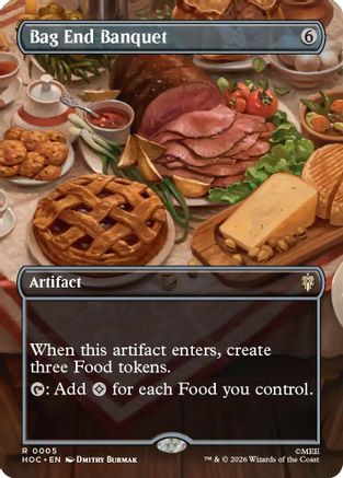 Bag End Banquet (Borderless) (HOC-005) (Foil)