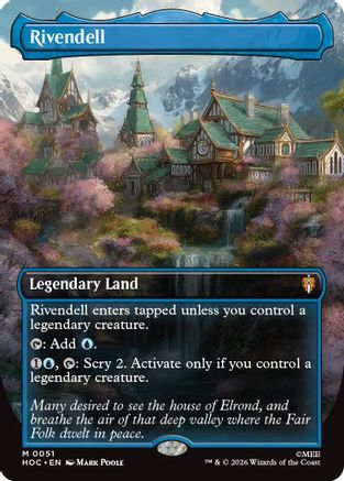Rivendell (Borderless) (HOC-051)