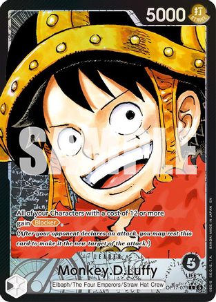Monkey.D.Luffy (079) (Alternate Art) (OP17-079) (Foil)