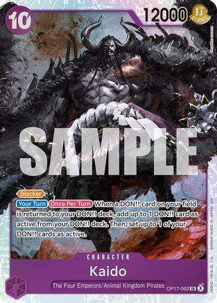 Kaido (062) (OP17-062) (Foil)