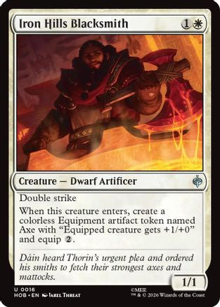 Iron Hills Blacksmith (HOB-016)