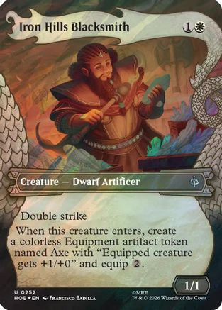 Iron Hills Blacksmith (Showcase) (Surge Foil) (HOB-252)