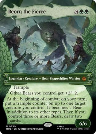 Beorn the Fierce (Showcase) (HOB-230) (Foil)