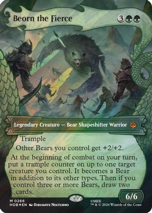 Beorn the Fierce (Showcase) (Surge Foil) (HOB-266)