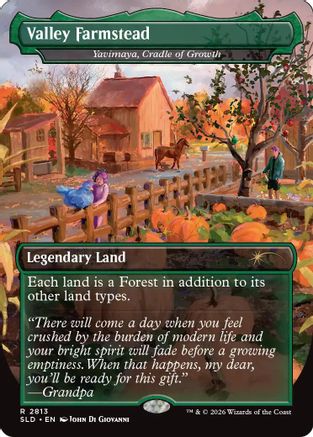 Valley Farmstead - Yavimaya, Cradle of Growth (SLD-2813)